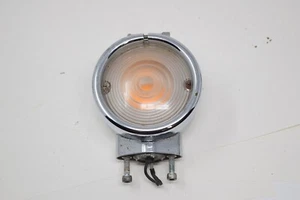 Genuine Harley Davidson Turn Signal Light w Lens Cover Crome Ring HD-2 SAE DP 85 - Picture 1 of 5