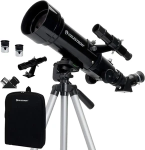 21035 Travel Scope 70 Portable Refractor Telescope Kit with Backpack, Black - Picture 1 of 11