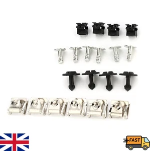 FIT VOLKSWAGEN Undertray Engine Under Cover Screw & Clip Set Fits  - Picture 1 of 9