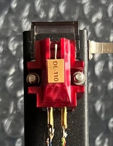 Denon DL-110 Cartridge Record Player Used Tested - Picture 1 of 10