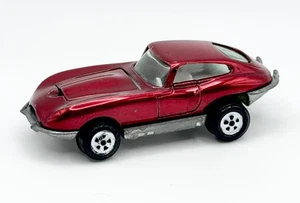 Vintage Johnny Lightning Topper 1969 Red Custom XKE - White Int., NM Beautiful! - Picture 1 of 5