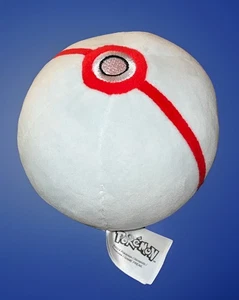 Pokemon Pokeball Plüschtier Premier Ball 5 Zoll weiß Pokeball Spiel Freak 2024 - Bild 1 von 15
