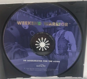 Super Rare! Weekend Warrior Game For Power Macintosh 6500 -Mac- Bungie- 1997 - Picture 1 of 3