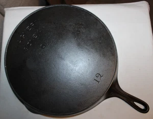 Sartén de hierro fundido vintage Arc "WAGNER" Sidney O Nº 12 excelente estado restaurado - Imagen 1 de 23