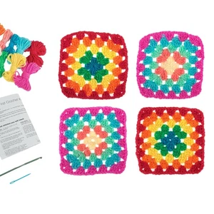 'My First' Kit, Crochet, Granny Squares - Picture 1 of 5