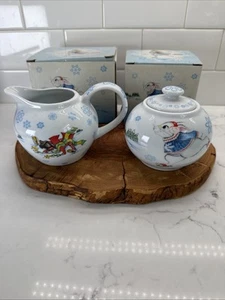 Paul Cardew Sugar and Creamer Set Alice in Wonderland NIB - Picture 1 of 21