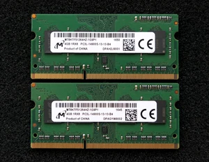 8GB Kit 2 X 4GB Micron MT8KTF51264HZ-1G9P1 14900S-13-13-B4 DDR3-1833 RAM Memory - Picture 1 of 1