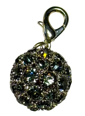 Novo John Wind MAXIMAL ART Encantos da Moda para Pulseira Bola de Discoteca de Cristal Smokey - Imagem 1 de 4