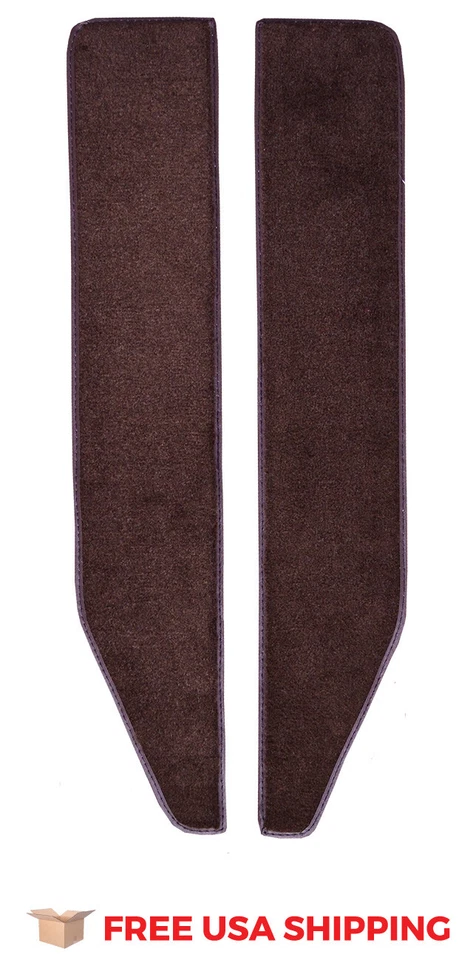 ACC FITS 1973 Ford F-100 Door Panel Inserts with Cardboard 2pc Loop Carpet - Image 1 of 1