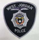 West Jordan Tactical Team Utah Ut Swat Patch A1a