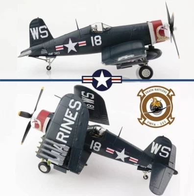 Hobby Master 1/48 HA8223 F4U Corsair USMC VMF-323 Death Rattlers Corea, 1951 - Imagen 1 de 4