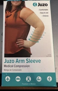 Juzo Arm Sleeve CGR Size II Soft Silicon Regular Sleeve Beige 15-20 mmHg - Picture 1 of 4