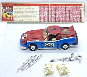 Smokescreen G-1 Transformer Heroic Action Figure Toy with Accessories