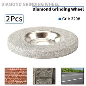 2Pcs 50*10*8 mm Diamond Grinding Wheels Circle Grinder Stone For Angle Grinder - Picture 1 of 6