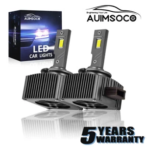 For BMW X4 2015-2016 X6 2008-2016 LED Headlight D1S D1R H/L Beam 2x Kit 30000LM - Picture 1 of 11