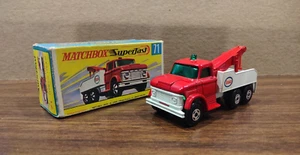Matchbox Superfast MB71 Ford Wreck Truck "Esso" with G Box - Picture 1 of 19