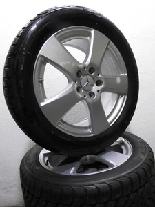 4 Winterräder 225 50 R17 Mercedes C-Kl W205 S205 17"Alufelgen A2054015500 RDK - Picture 1 of 4