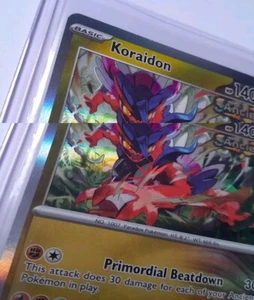 Pokemon Cards Koraidon Scarlet And Violet Temporal Forces 119/162 Reverse Holo - Picture 1 of 11