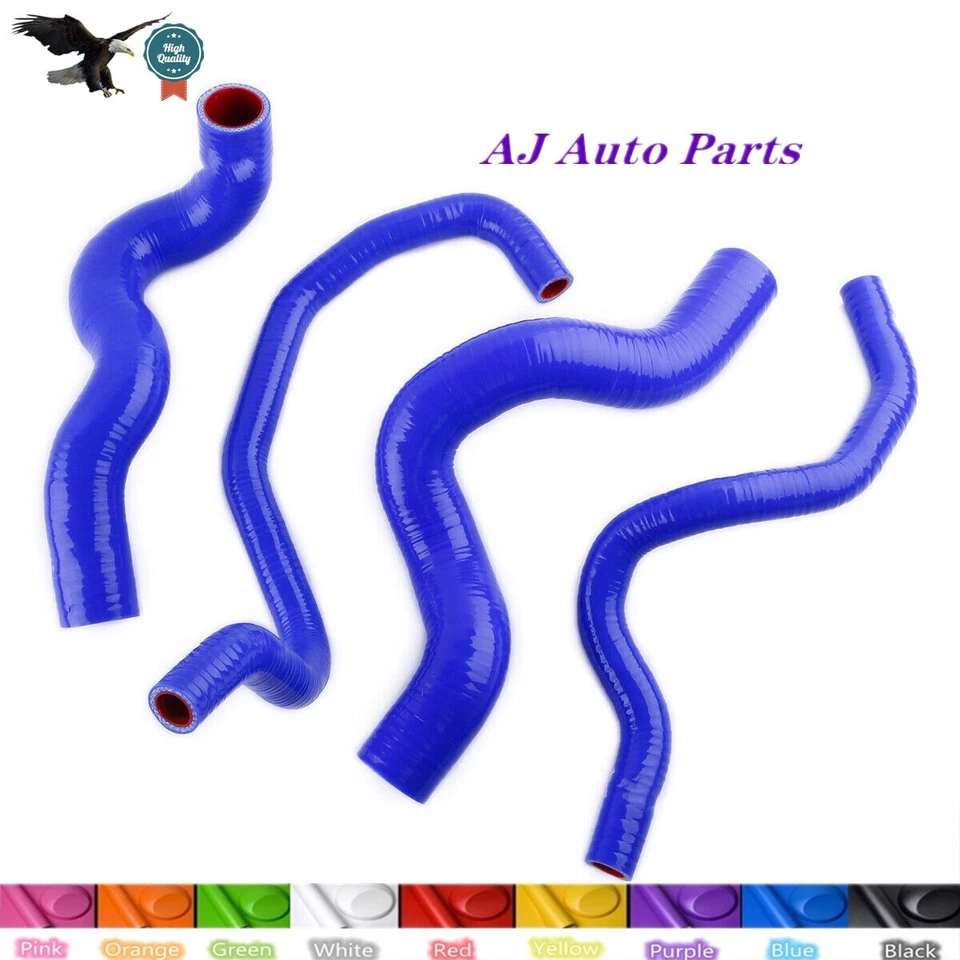 Silicone Radiator Coolant Blue Hose For 2008-2013 2010 Nissan Rogue 2.5L QR25DE - Imagem 1 de 4