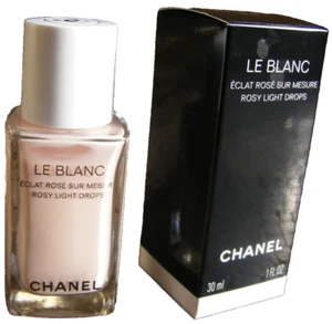 CHANEL Le Blanc ROSY LIGHT DROPS Light PINK PEARL Shimmer HIGHLIGHTER Fluid - Picture 1 of 16