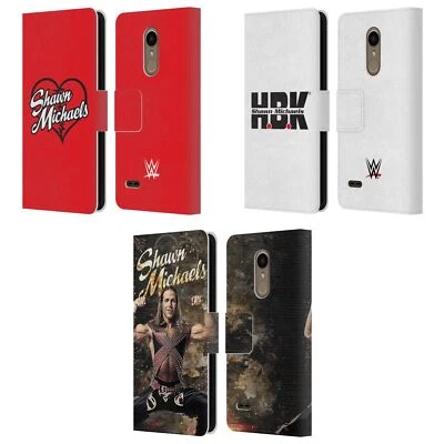 OFFICIAL WWE SHAWN MICHAELS LEATHER BOOK WALLET CASE COVER FOR LG PHONES 1 - Image 1 of 4