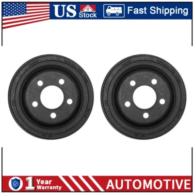 Raybestos Brake Drum 2 pcs Rear for 1970 1971 1972-1974 Plymouth Barracuda_XJ PA - Image 1 of 3