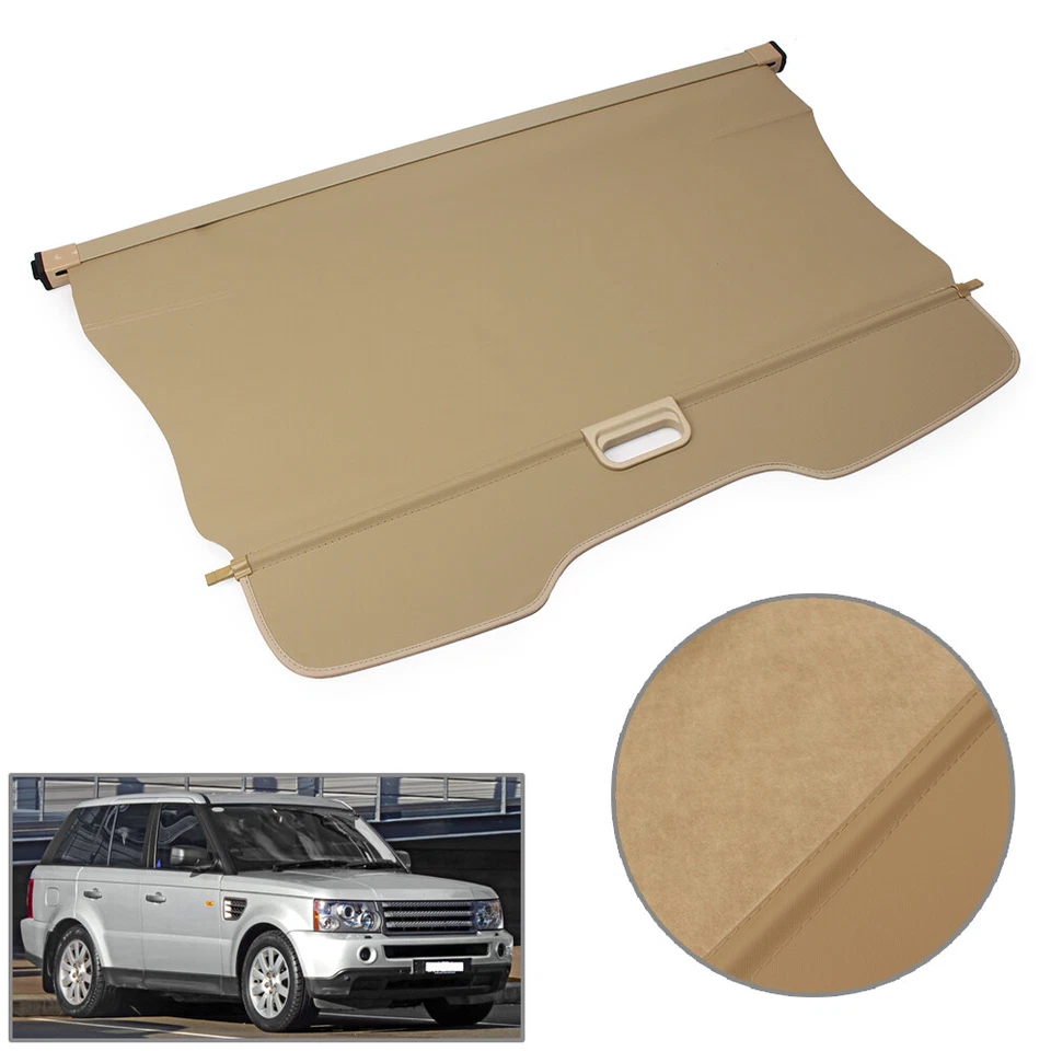 For Range Rover Sport 08-2013 Rear Trunk Cargo Cover Security Shield Beige Shade - Image 1 of 1