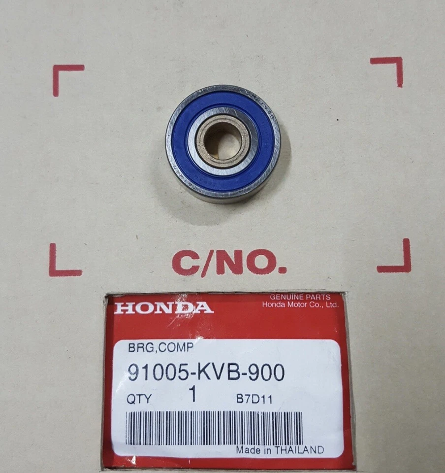 HONDA PCX150 2018 KF30 LEFT SIDE COVER BEARING (6002UU) (NTN) 91005-KVB-900