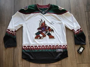 Arizona Coyotes Utah HC Clayton Keller Signed Kachina Jersey Size Large NWT - Picture 1 of 11