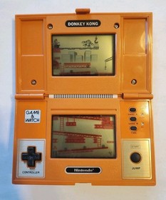 Nintendo Game & Watch Donkey Kong Multi Screen Handheld Game 1982