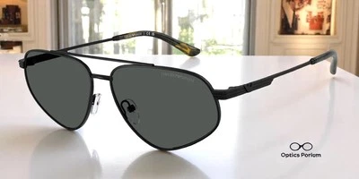 EMPORIO ARMANI EA2156 300187 Matte Black Dark Grey 59 mm Men's Sunglasses - Image 1 of 2