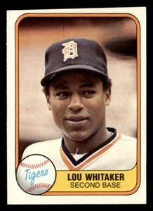 1981 Fleer #463 Lou Whitaker - Picture 1 of 2