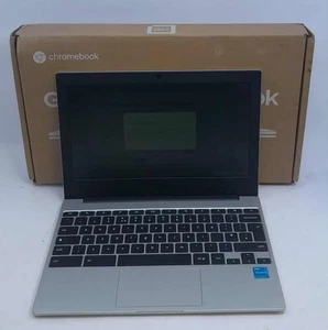 Samsung Galaxy Chromebook 11.6" Intel Celeron N4500, Silver, XE310XDA-KA1UK - Picture 1 of 6