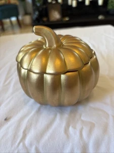 Vela perfumada de calabaza Halmark Heirloom sin usar - Imagen 1 de 4