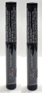 2 Pack NYC New York Color High Definition Liquid Eyeliner 860 Jet Black 0.017oz - Picture 1 of 2