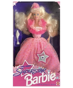 Barbie Superstar Puppe WalMart Special Edition Nineties 1993 Originalverpackt Neu Mattel - Bild 1 von 1