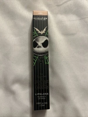 Nightmare Before Christmas x Makeup Revolution JACK Lip Gloss (PINK NEUTRAL) - Image 1 of 4