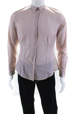 Camisa de vestir Paul Smith para hombre a rayas con botones rosa talla 48 Foto 1 de 4