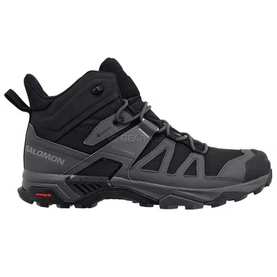 Salomon X Ultra 4 Mid GTX Hombres Zapatos de Trail Botas de Senderismo, Gris Negro, Elige Talla Foto 1 de 4