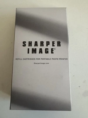 Sharper Image Cartridge & Paper Refill Pack for Smart Phone Photo Printer NEW Foto 1 de 2