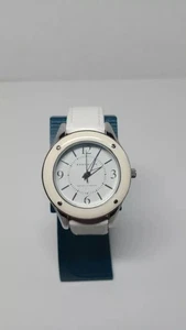 Anne Klein AK1129 Damenuhr weißes Band & Zifferblatt gemischtes Lederband - Bild 1 von 7