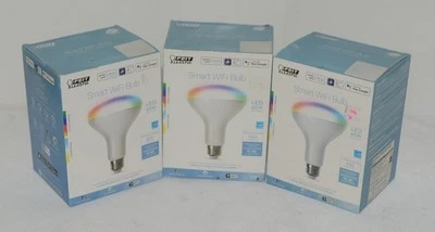 Feit Electric Smart Wifi Bulb Led 65W Color Changing Tunable White Set of 3 - Image 1 of 4