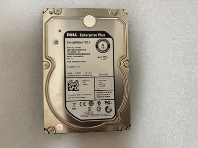 Dell DRMYH ST4000NM0023 4TB 7.2K RPM 6Gb/s 3.5" NL SAS HDD Hard Drive 0DRMYH - Image 1 of 4