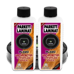 Doppelpack PL320 Parkett & Laminat Pflege & Glanz Reiniger für Wischroboter - Bild 1 von 2