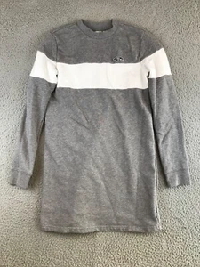 VANS Wild Bunch Sweatshirt Dress Women's XS Gray Long Sleeve Crew Neck Logo - Picture 1 of 19