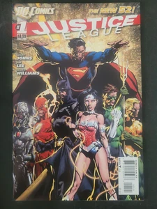 JUSTICE LEAGUE #1 (2011) DC 52 COMICS 1:25 DAVID FINCH VARIANT! JIM LEE ART! - Picture 1 of 2
