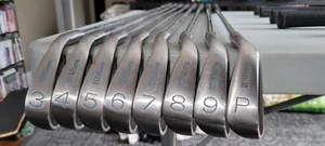 Wilson Peripheral 2400 Golf Club FULL SET 3-9 PLUS PUTTER EUC - Picture 1 of 5