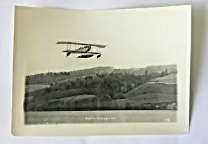 Historic 1914 Original Photo Glenn Curtiss Testing Military Scout Aircraft Army - Picture 1 of 7