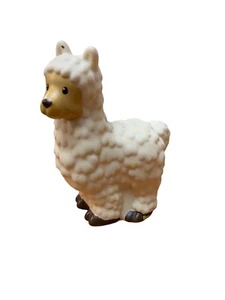 Fisher Price Little People LLAMA Off White Cream Farm Nativity Replacement Parts - Picture 1 of 5