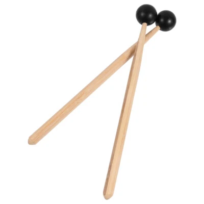 2 peças Glockenspiel varas instrumentos adultos bateria pedal batedor sino martelos tambor - Imagem 1 de 4